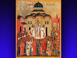Православные верующие отмечают праздник Воздвижения Креста Господня Православные верующие отмечают праздник Воздвижения Креста Господня