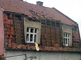 На Украине взрывом разрушен двухэтажный дом