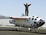 Частный космический корабль SpaceShipOne во второй раз поднялся на высоту более 100 км - его владелец получит 10 млн долларов