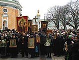 Православные в Киеве провели крестный ход против вступления Украины в НАТО