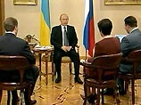 Путин ответил на вопросы украинцев в прямом эфире трех телеканалов