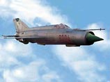 В Индии во время тренировочных учений разбился самолет МиГ-21
