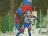 Светлана Ишмуратова финишировала, размахивая российским флагом Светлана Ишмуратова финишировала, размахивая российским флагом