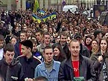 Свыше 5 тысяч студентов вышли на акции протеста в Киеве
