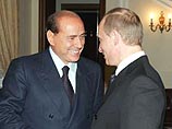 Путин и Берлускони встречаются в Кремле