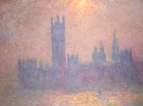 Настоящий ажиотаж возник при продаже написанного в 1904 году полотна Моне "Лондон. Парламент. Солнце в тумане", отмечает ИТАР-ТАСС. Эта работа французского художника, по мнению специалистов, является одной из самых ценных