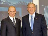 Первая после переизбрания Джорджа Буша на второй срок встреча президентов России и США проходит в Сантьяго, в отеле Hayatt - там на время саммита АТЭС разместилась резиденция американского лидера