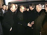 Владимира Путина встречал президент Украины Леонид Кучма Владимира Путина встречал президент Украины Леонид Кучма