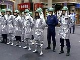 В Японии прошли учения пожарных и спасательных служб с участием роботов
