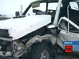 В Иркутске столкнулись 12 машин: 8 пострадавших  (ФОТО)