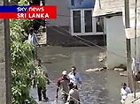 Наводнения после цунами на Шри-Ланке