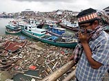 В результате землетрясения в бассейне Индийского океана, вызвавшего разрушительное наводнение в азиатских странах, европейский континент поднялся на один сантиметр и сдвинулся на север на два сантиметра