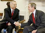 Президент США Джордж Буш направил поздравления узбекскому коллеге Исламу Каримову в связи с мусульманским праздником Курбан-байрам