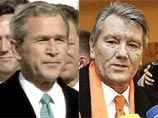 Президент США Джордж Буш поздравил в субботу по телефону избранного президента Украины Виктора Ющенко с победой на выборах, сообщает агентство "Новости-Украина" Президент США Джордж Буш поздравил в субботу по телефону избранного президента Украины Виктора Ющенко с победой на выборах, сообщает агентство "Новости-Украина"