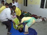 Во время религиозной церемонии в Индии в давке погибли люди