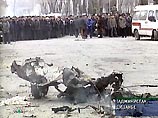 Мощный взрыв произошел в понедельник утром у здания МЧС Таджикистана