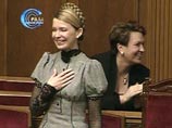 Утвержденная сегодня на пост премьер-министра Украины Юлия Тимошенко набрала рекордное количество голосов депутатов