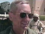 Генерал-лейтенант Джеймс Мэттис, который был начальником базы 1-й дивизии морской пехоты в лагере Пендлтон в Ираке, принял участие в дискуссии по Ираку в Сан-Диего в Калифорнии, которая состоялась во вторник