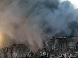 В Москве произошел пожар в двухэтажном торговом комплексе Черкизовского рынка