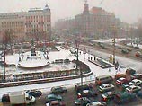 Обещанный снегопад начнется в Москве только в выходные