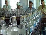 В России резко снизилось производство водки и шампанского В России резко снизилось производство водки и шампанского