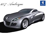 Второе место заняла модель Peugeot 607 Arabesque английского дизайнера Второе место заняла модель Peugeot 607 Arabesque английского дизайнера