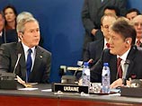 Буш на встрече с Ющенко сравнил его с Джорджем Вашингтоном