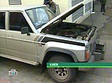 Машина Nissan Patrol, которя была использованна в качестве такси для похищения Георгия Гонгадзе
