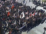 Бастующие белорусские предприниматели перекрыли движение в центре Гродно Бастующие белорусские предприниматели перекрыли движение в центре Гродно