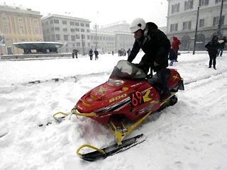 Италию парализовали рекордные за последние 15 лет морозы 
