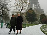 Сибирские холода в Европе заморозили Эйфелеву башню