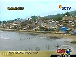 Российские вертолетчики рассказали, что увидели на острове Ниас после землетрясения