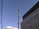 Останкинская телебашня ожидает первых посетителей в июне 2005 года Останкинская телебашня ожидает первых посетителей в июне 2005 года