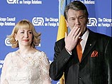 Супруги Ющенко выступили перед украинской общиной Чикаго Супруги Ющенко выступили перед украинской общиной Чикаго
