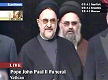 Вселенские похороны Папы: Буш молился с лидерами "оси зла", президент Израиля пожал руку главе Сирии