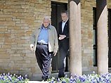 Буш и Шарон провели переговоры на техасском ранчо американского президента Буш и Шарон провели переговоры на техасском ранчо американского президента