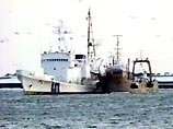 СТМ-17 находится в японском порту Вакканай, куда было отконвоировано после нарушения границы