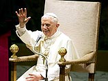 Папа Бенедикт XVI вступает в должность