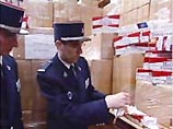 Во Франции конфискованы 37 тонн контрабандных сигарет из Китая Во Франции конфискованы 37 тонн контрабандных сигарет из Китая