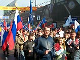 В первомайских демонстрациях приняли участие 1,2 млн россиян - данные профсоюзов В первомайских демонстрациях приняли участие 1,2 млн россиян - данные профсоюзов