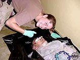 Военнослужащая Армии США Сабрина Харман признана виновной в издевательствах над иракскими заключенными в тюрьме Абу-Грейб Военнослужащая Армии США Сабрина Харман признана виновной в издевательствах над иракскими заключенными в тюрьме Абу-Грейб