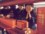 В буддийских монастырях Бурятии начался предновогодний молебен