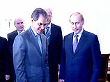 Владимир Путин подарил Сергею Шойгу на 50-летие  фигуру всадника