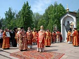 Богослужение возглавил Патриарх Алексий II