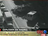 В центре Мадрида взорвался заминированный автомобиль: трое раненых