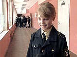 Праправнучка легендарного Чапаева Василиса Чапаева поздравляла сегодня своих друзей в Кадетском корпусе с Днем защитника Отечества