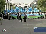 В Баку оппозиция провела митинг-шествие с требованием отставки президента