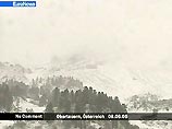 Австрию завалило 20-сантиметровым снегом Австрию завалило 20-сантиметровым снегом