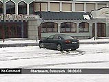 Австрию завалило 20-сантиметровым снегом Австрию завалило 20-сантиметровым снегом