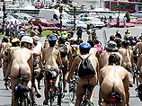 По Испании прокатились демонстрации "велонудистов"